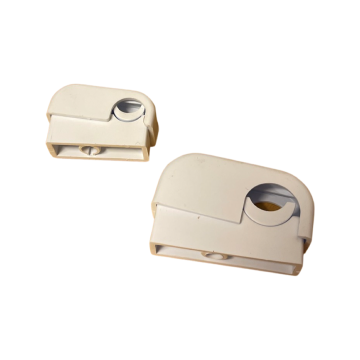 RÖRKLAMMA 22-28 MM VIT ENKEL A 60 MM